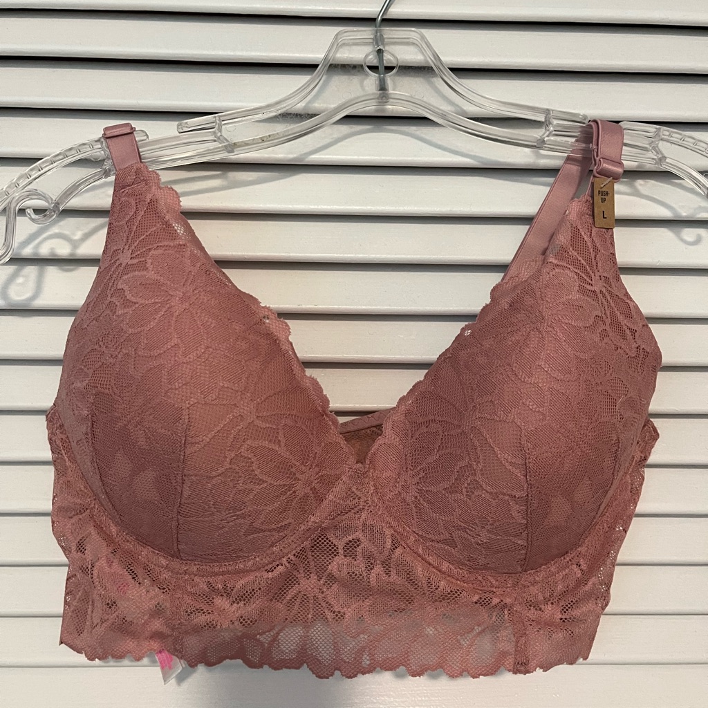 Pink By Victoria’s Secret Lace Demi Bra